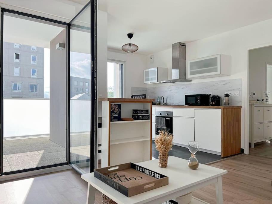 Perle De Baud - Centre - Luxueux - Fitness Apartment Rennes Bagian luar foto