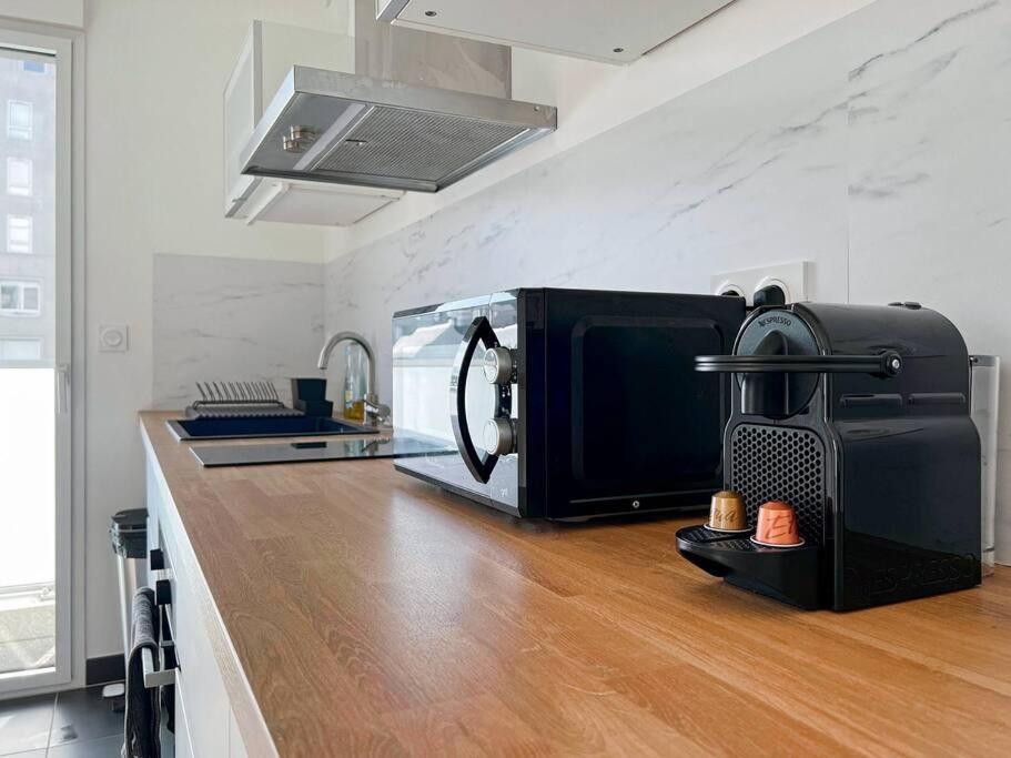 Perle De Baud - Centre - Luxueux - Fitness Apartment Rennes Bagian luar foto