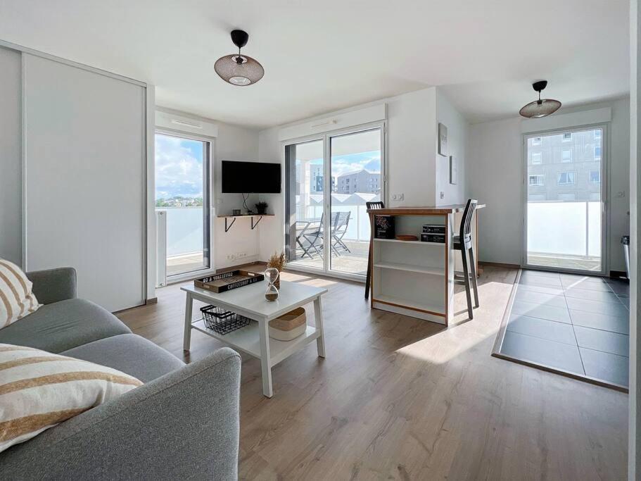 Perle De Baud - Centre - Luxueux - Fitness Apartment Rennes Bagian luar foto